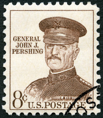 USA - 1961: shows portrait of John Joseph Pershing "Black Jack"