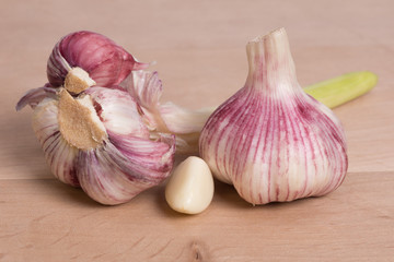 garlic - clove and head