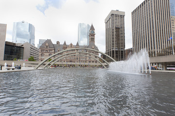 Toronto city hall and Nathan Phillips Square