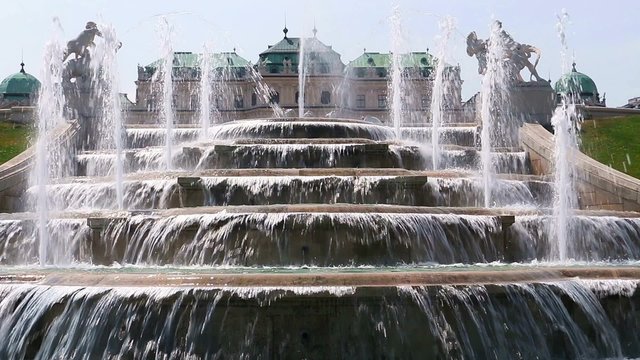 Kaskade Belvedere Wien