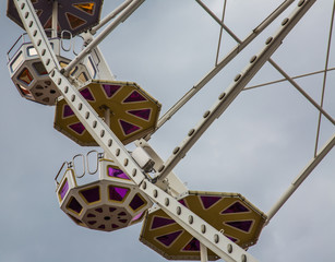Gondeln am Riesenrad im Wiener Prater