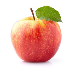 Apple in closeup