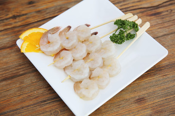 Shrimp barbecue