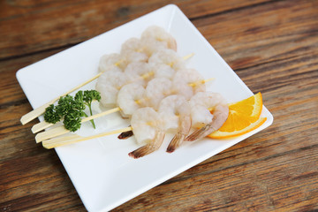 Shrimp barbecue