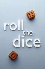 Wooden dices