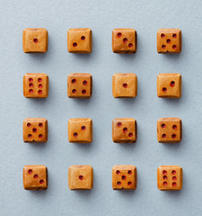 Wooden dices