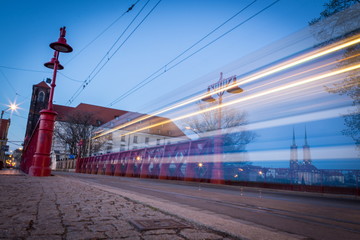 Naklejka premium Historical wroclaw center