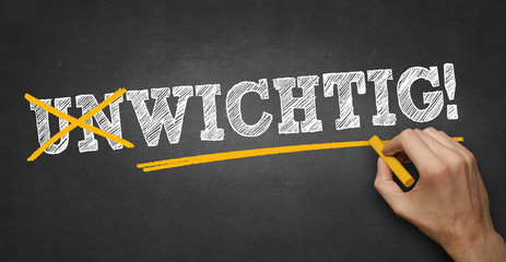 (un)wichtig