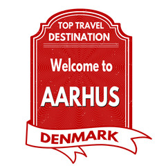 Welcome to Aarhus stamp