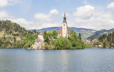 Lake Bled in Slovenia, Spring 2015