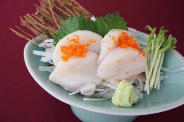 scallop sushi