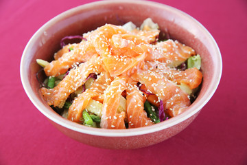 Salmon salad