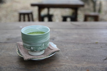 green tea latte