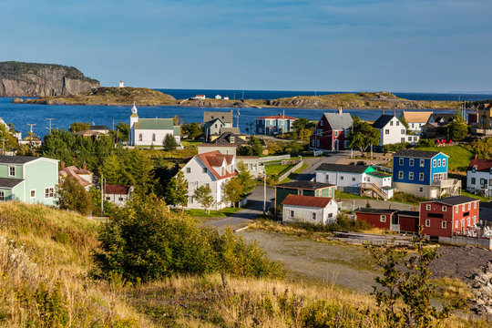 Village of Trinity in Newfoundland