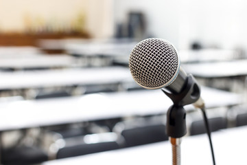 microphone in meeting  or conference room