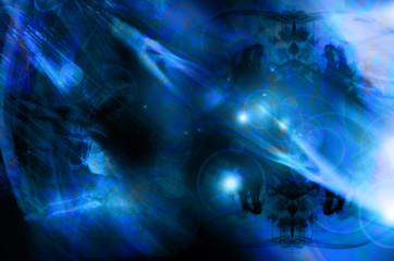 Galaxy Digital art background