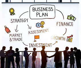 Business Plan Strategy Marketing Vision Concept