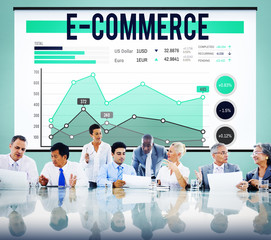 E-commerce Online Technology Marketing Business Concept