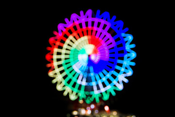 Colorful wheel