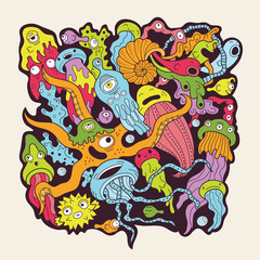 Deep sea monsters