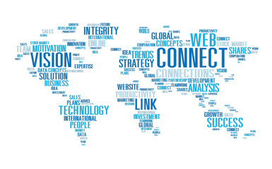 Fototapeta na wymiar Connection Social Media Internet Link Networking Concept