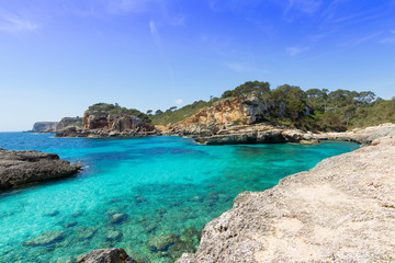 Steinküste auf Mallorca