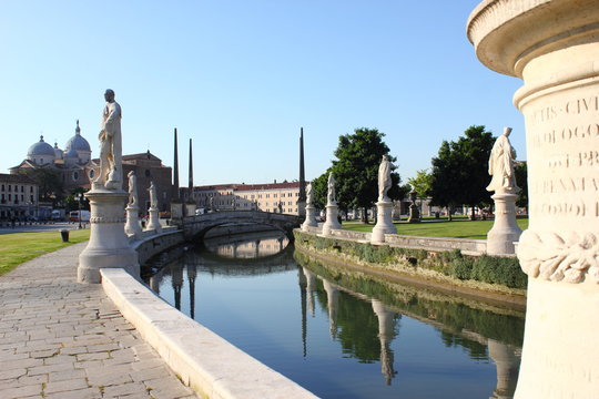 The famous Prato della velle in Padova 