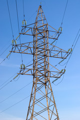 high-voltage electric pillar