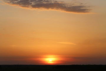 Fototapeta premium beautiful sunset