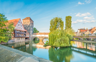 Nürnberg Weinstadel und Wasserturm © schulzfoto