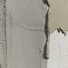 Hausdämmung wird verputzt