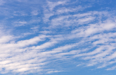 Blue sky with clouds nature for background