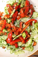 frischer Sommersalat
