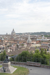 Naklejka premium rome panorame 