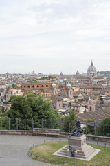 Naklejka premium rome panorame 