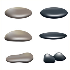 A set of stones