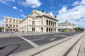 Photo sur Plexiglas Théâtre The State Opera House of Vienna - Austria
