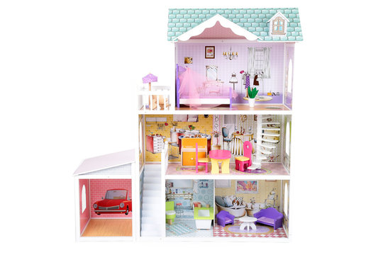 Doll House Stock Illustration - Download Image Now - Dollhouse