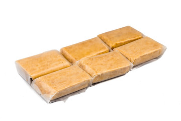 Kacang tumbuk or mashed peanut nuggets, a popular snack
