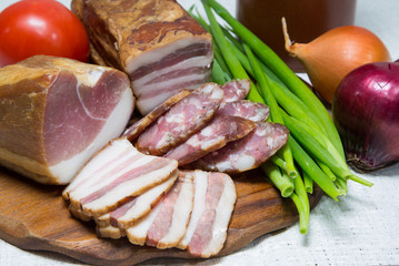 sausage, meat, closeup