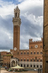 Fototapeta premium Palazzo Publico, Siena, Italy