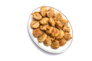 Malaysian traditional cake kuih kasturi