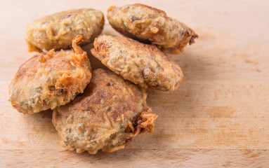 Malaysian traditional cake kuih kasturi