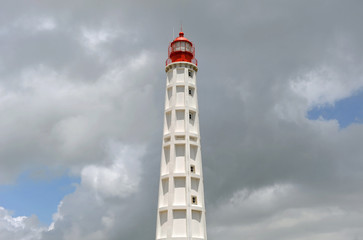 Coastal lighthouse, Algarve, south of Portugal