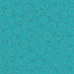 Abstract seamless background with bubbles,vector illustration