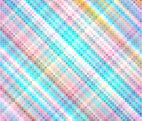 Multicolor Mosaic Square Abstract Background