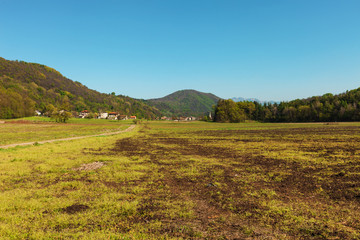 Countryside landscape