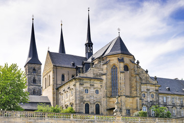 Fototapeta na wymiar Monastery St Michael Bamberg
