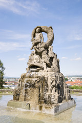 Fototapeta na wymiar Monument Michelsberg Bamberg