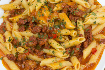 Detalle de macarrones